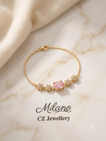 AD Pink bracelet B002